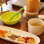 つむぐカフェ - 前菜3種