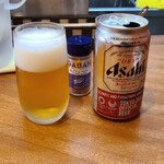 カレーの南海 - ビール　350円