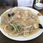 中華そば 富いち - 海鮮あんかけやきそば　950円