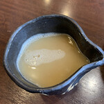 麺匠 大黒 - 割スープ こってり味^ ^