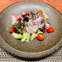 モリタ屋 木屋町店 - サラダ: サクサクしたものなど食感の違うものを入れたり　ドレッシング特徴を加えたら　　　もっと良くなると思います。