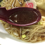 手打麺 笑くぼ - スープ