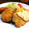 BON REPOS - 洋食屋 ボン ルポ　チキン竜田揚げ、牛肉入りコロッケ、ウニのクリームコロッケ