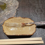 にくの匠 三芳 - 先が長いフォーク