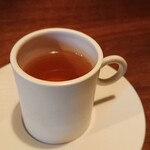 cenci - 岩茶(金牡丹)。お茶なのにミルキーさを感じます。雲子のクリーミー感と楽しむ。