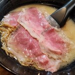 道玄 - チャーギュウ麺　白醤油