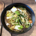 ヘルシーレストランパセリ - 野菜たっぷりラーメン 1045円