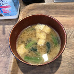ヘルシーレストランパセリ - 味噌汁