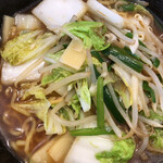 ヘルシーレストランパセリ - 野菜たっぷりラーメン アップ