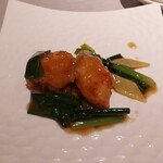 中国飯店 富麗華 - ホタテの炒め物