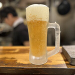Sumibi Yakitori Mamechou - 生ビール