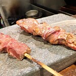 Sumibi Yakitori Mamechou - 砂肝　肝