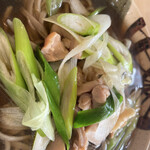 そば太郎 - かしわそば¥780