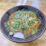 松屋うどん - 味山菜そば640円税込