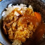 Yawataya - ご飯にビーフシチューをかけました！