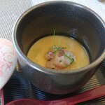 阿蘇レストラン&菓子屋 ギフト - 「栗と白菜のフラン、甘えびのタルタル添え」