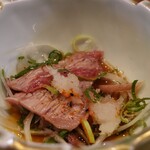 R - 本マグロのほほ肉の炙り