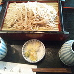 手打そば千花庵 - せいろ850円