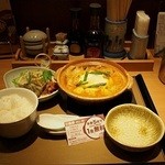 やよい軒 - チゲ鍋定食