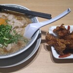 丸源ラーメン - 肉蕎麦+