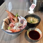 らーめん専門店 拉ノ刻 - 特上海鮮丼ランチ 1600円