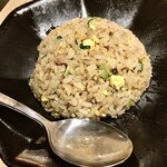 ほくと亭 - 焦がし醤油炒飯(ハーフ)¥280