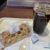Dotoru Kohi - シャキシャキりんごのアップルパイとアイスコーヒーのMサイズです。（2021年11月）