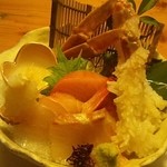 別邸 きときと - 2012年12月12日本ずわい蟹他５種盛り合わせ