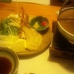 別邸 きときと - 2012年12月12日本ずわい蟹のしゃぶしゃぶ