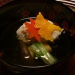 椀物・カニのしんじょ