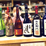 赤坂 詠月 - 黒龍軍団　お隣のお客様が選ばれているところに便乗で写真を撮らせて頂きました。これは凄い