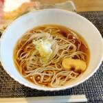 森の麻布 - ★粗挽きそば かけそば