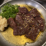 ホルモン 長岡 - 炙りレバー