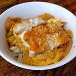 競艇らーめん うをとよ - ラーメンセットのカツ丼