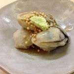 桜あん - 海老芋と牡蠣のあんかけ