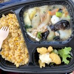 ほっかほっか亭 - 料理写真:八宝菜チャーハン弁当