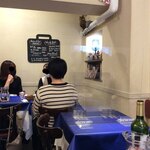 ラ ポルトルージュ - 奥の席