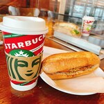 STARBUCKSCOFFEE - Gスターバックスラテ・ヴィーナソーセージ石窯フィローネ