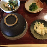 囲炉裏料理わ - 箱膳でお惣菜