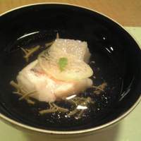 割烹 いいもり - 「ぐじ」と「蓮根豆腐」の椀物