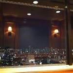 kiefel cafe dining - 大阪の夜景を一望できます。