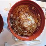 なだ万 - 蕎麦（温）