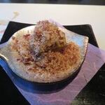 なだ万 - モンブラン風栗の金団