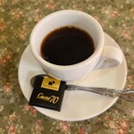 東京パリ食堂 - 〆のコーヒーには、チョコ付きが嬉しい！