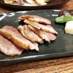 そば処 和邑 - 合鴨焼きを塩で！