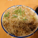 麺屋 燕 - 2021年8月　ミニ丼ぶり（いわし飯）　270円