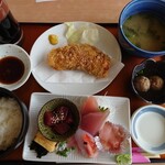 Ogawa - 2021年8月　2021年8月　希少部位!!まぐろほほ肉フライ定食　1200円