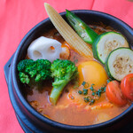 蔬菜韩式豆腐锅