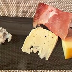 ラ ランテルナ ディ ジェノバ - チーズ盛合わせ