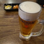 韓国家庭料理 イタロー - 生ビール